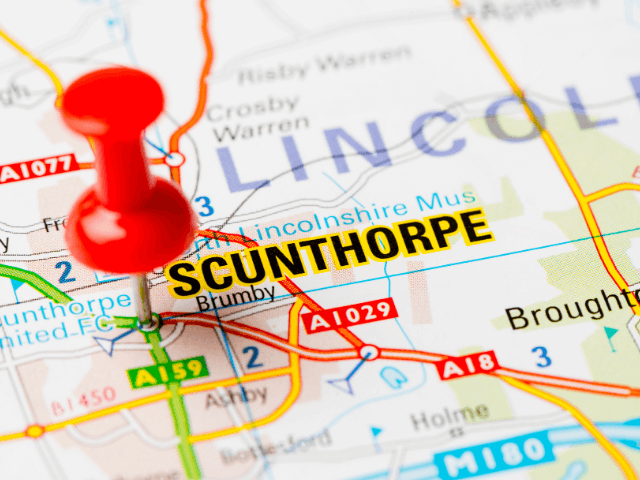 Scunthorpe Pinned on a Map 