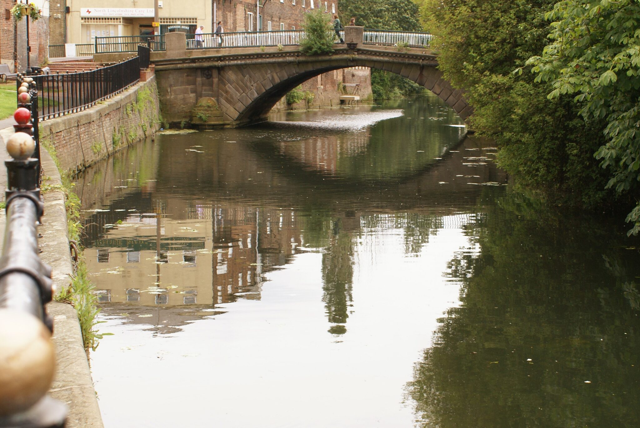River Ancholme, Brigg, Lincolnshire landscape Brigg, Lincolnshire